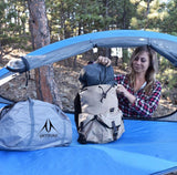 Triangular Hanging Tree Tent for Hiking, Outdoor Camping - Suspend from the Trees!!!
