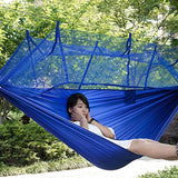 Portable Hammock Single-Person Hammock with Mosquito Net - Great for Backpacking, Camping and Survival