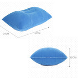 Inflatable Travel Pillow  - Lightweight AND Comfortable! Perfect for Camping, Backpacking!